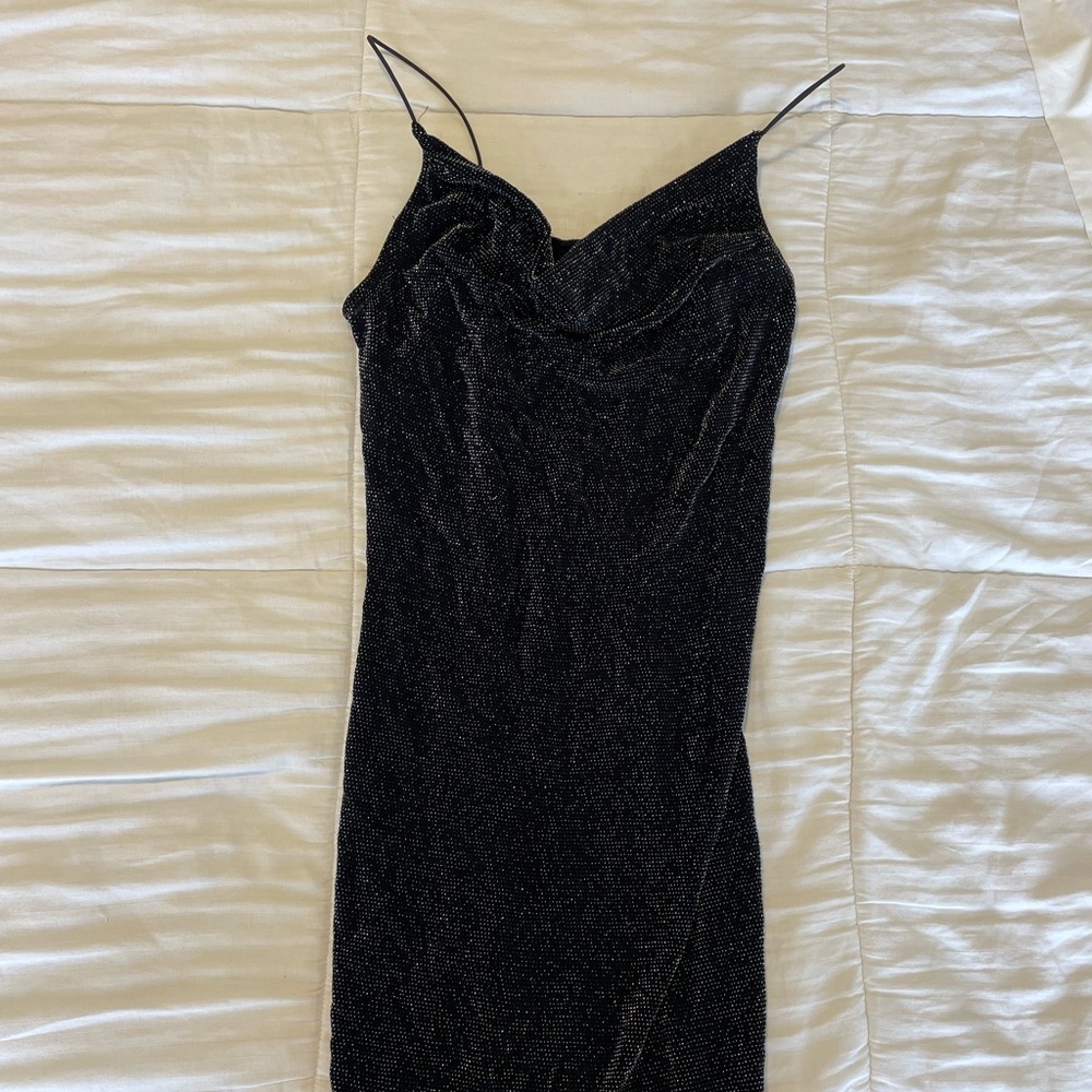 H&M Divided black dress, size 6